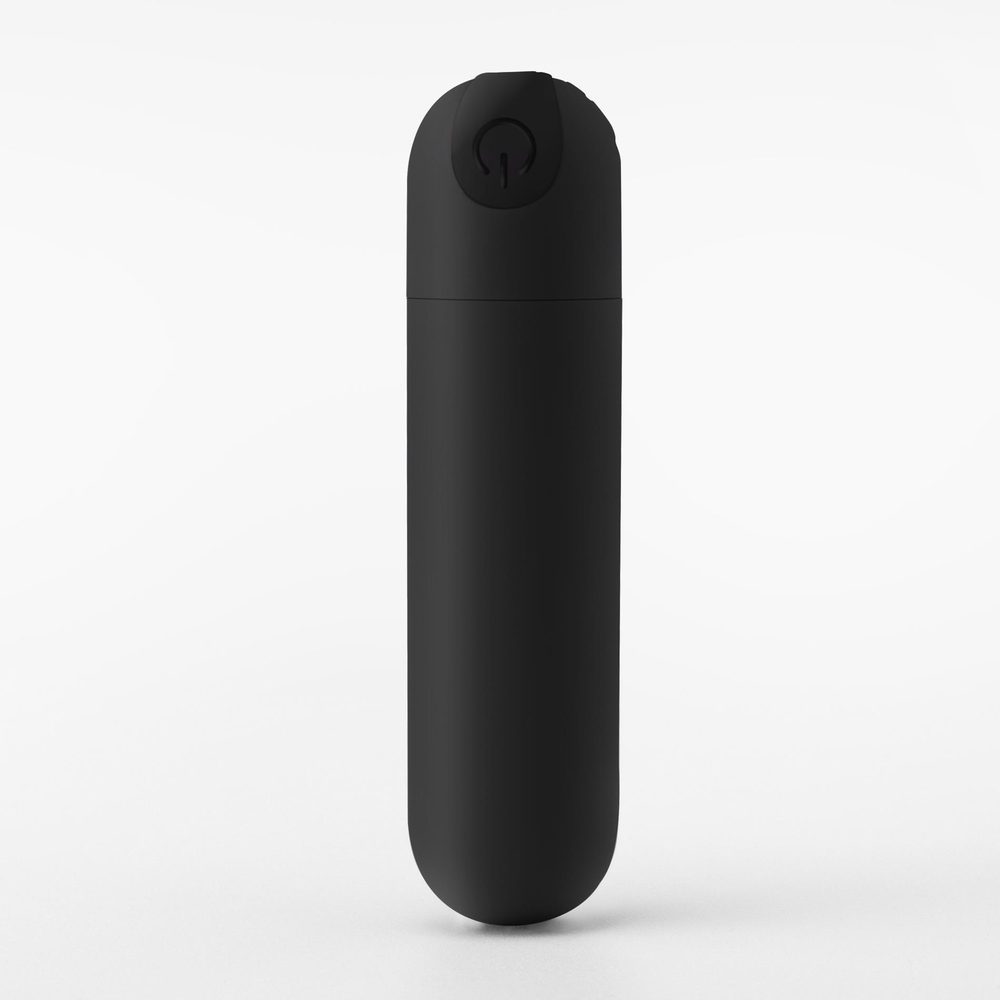 Mini wibrator iMoan Crushious czarny USB 7,6 cm