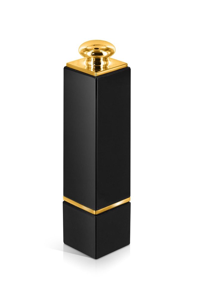 Mini wibrator szminkowy Black Empire Mylady USB silikonowy czarny