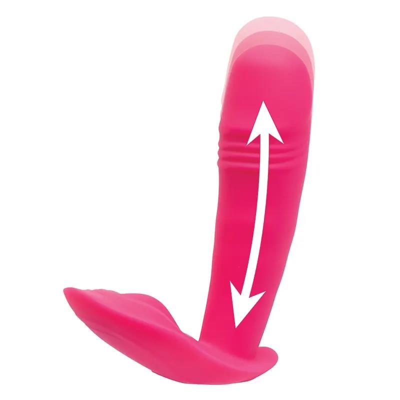 Wibrator z ruchami posuwistymi Artemis Fantasy silikonowy USB 12 cm