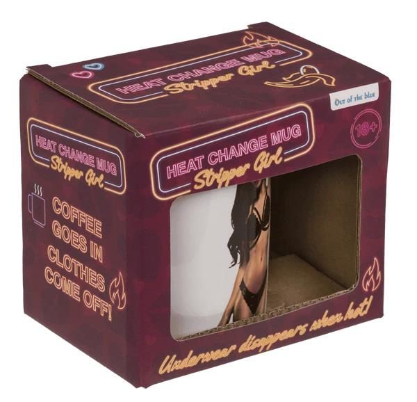 Kubek efekt termiczny Stripper Girl Grajmy razem 350 ml