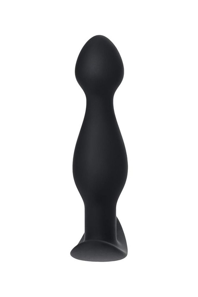 Korek analny silikonowy A Toys czarny S 11,5 cm