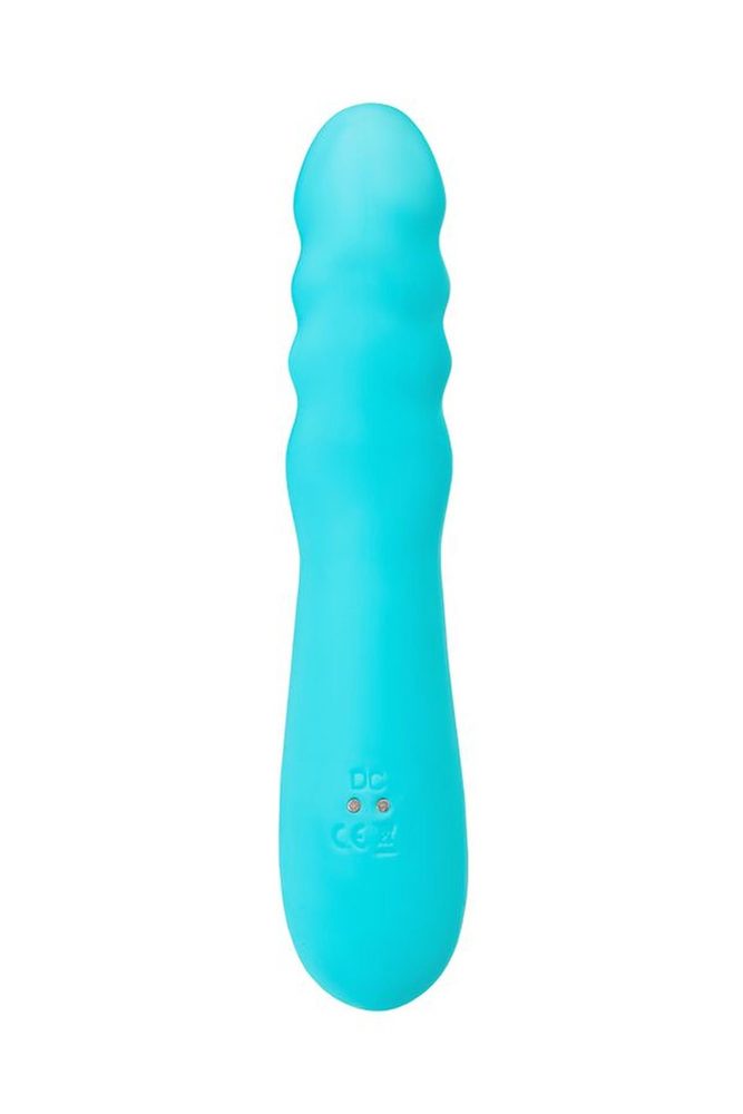 Wibrator króliczek rotacyjny JOS MERRY SWI niebieski silikonowy 20.7 cm USB