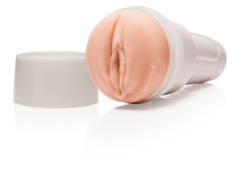 Realistyczny masturbator Fleshlight Savannah Bond beżowy 25 cm