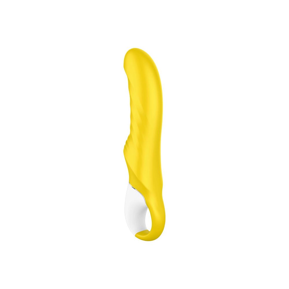 Wibrator punktu G Satisfyer Yummy Sunshine żółty silikonowy USB 23 cm