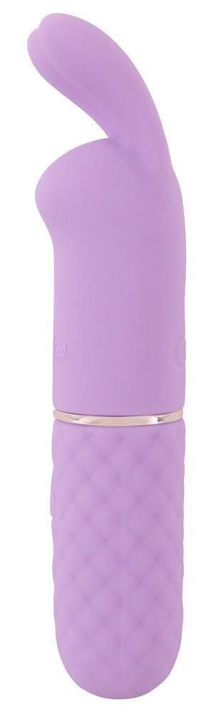 Mini wibrator króliczek Cuties fioletowy USB 10,8 cm