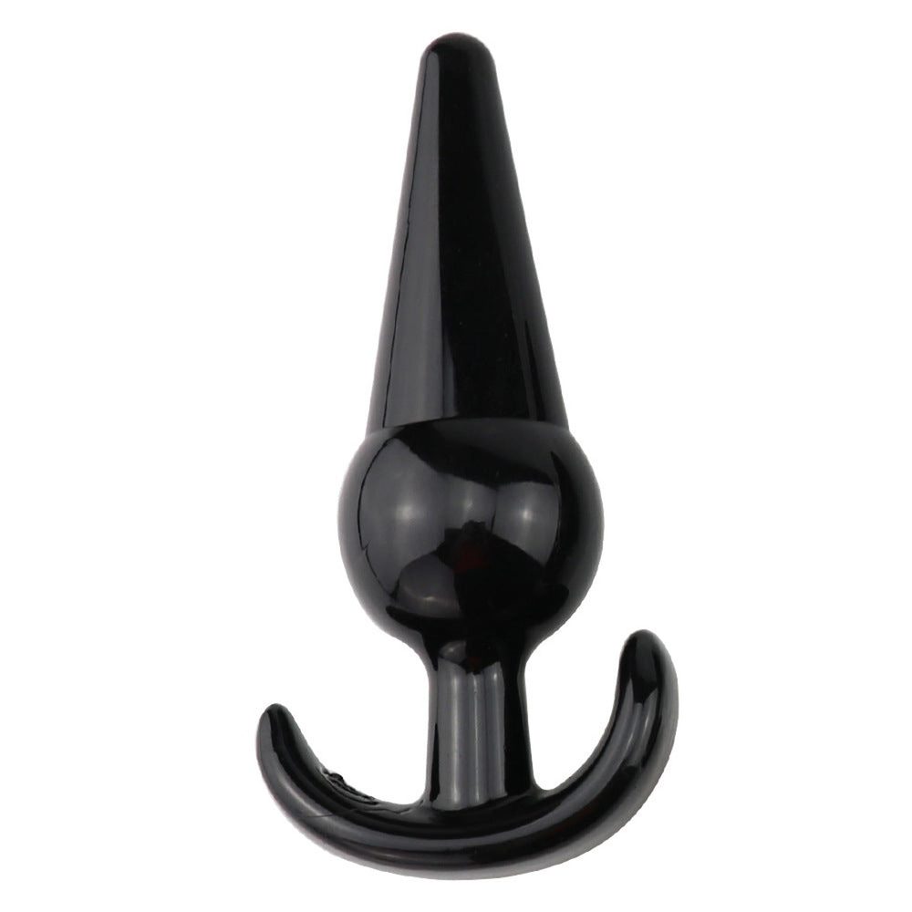 Korek analny Lovesecret Sensual T Plug 12 czarny 12,6 cm