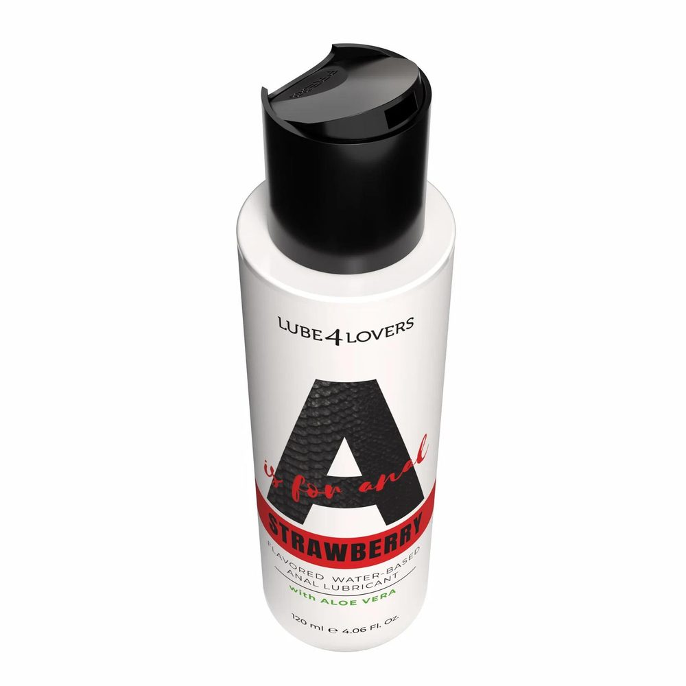 Lubrykant analny wodny truskawkowy Lube4lovers 120 ml