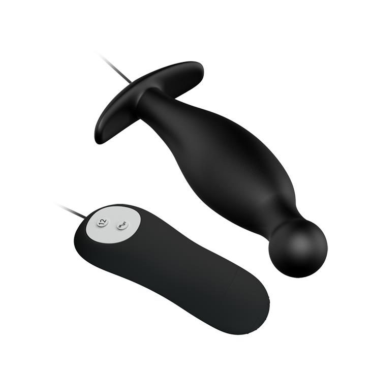 Korek analny wibrujący Pretty Love silikonowy 12 trybów 11.7 cm