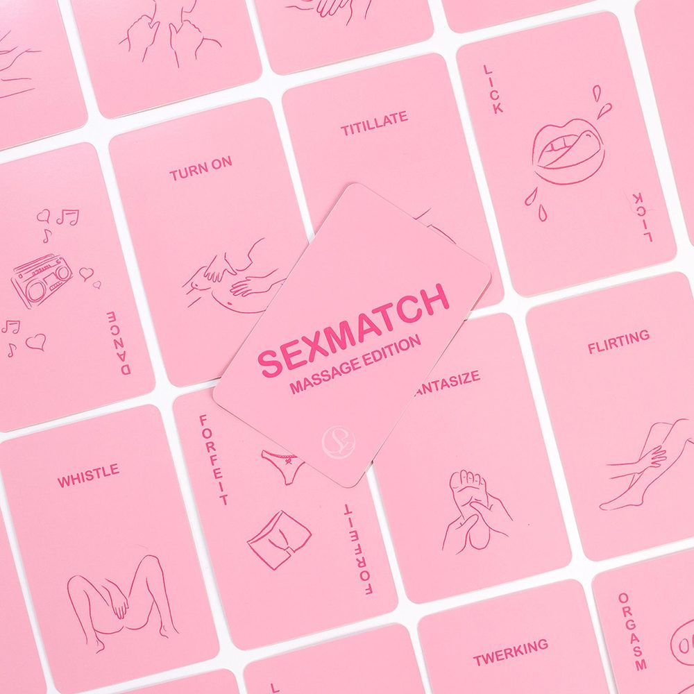 Gra karciana erotyczna Sexmatch Edycja Masażu Secret Play