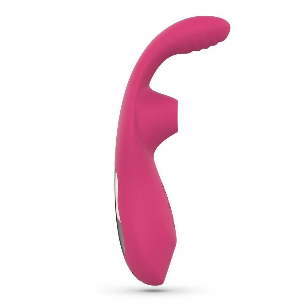 Wibrator punktu G ssący Crushious Cyrano silikonowy USB 18cm