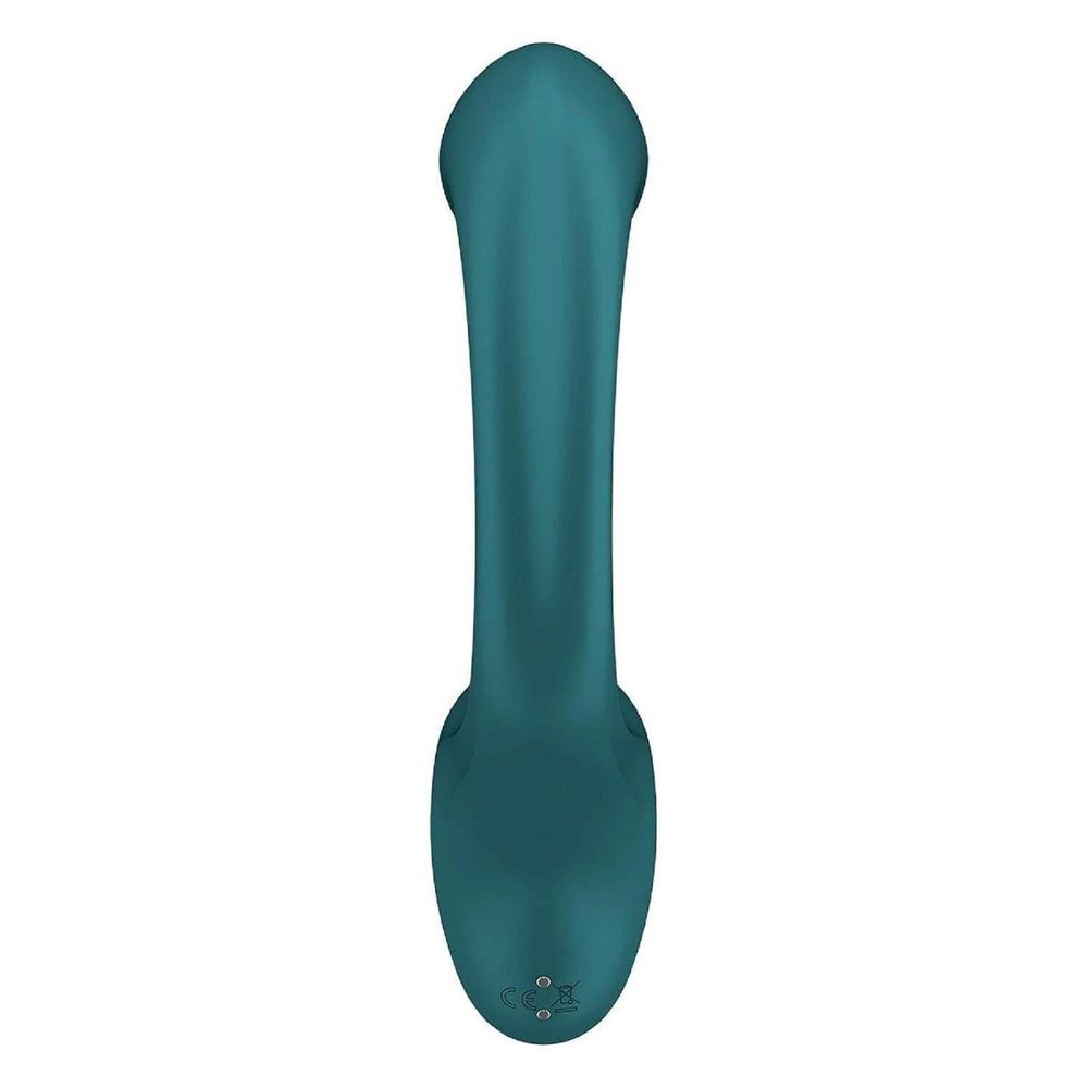 Wibrator punktu G Satisfyer G For Goddess 2 silikonowy butelkowa zieleń USB