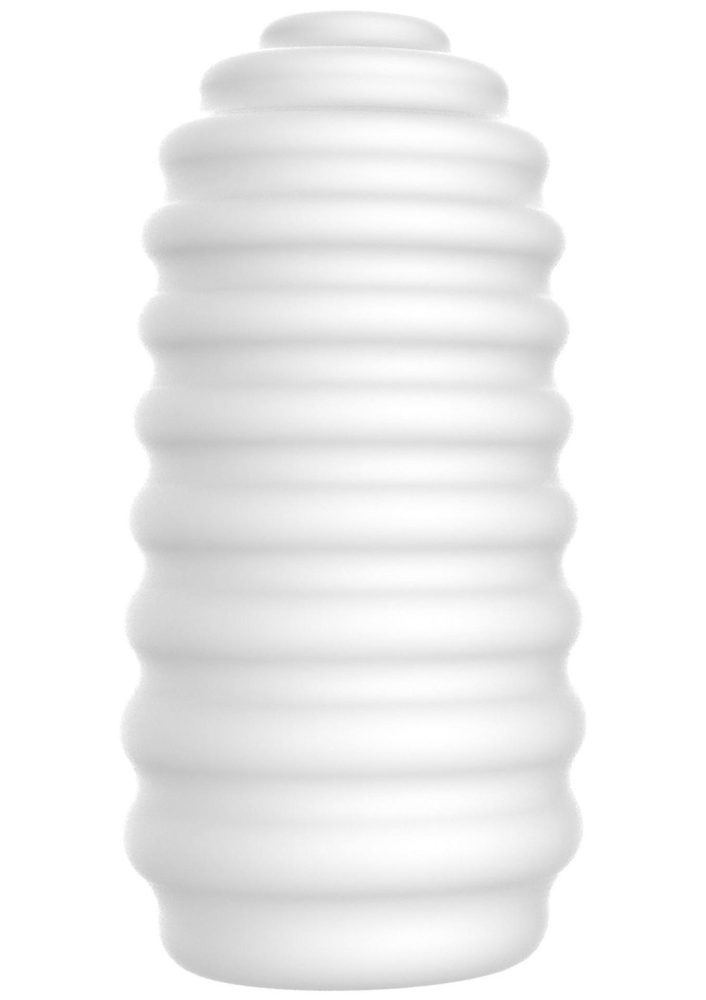 Masturbator TPE żeberkowy ToyJoy HERO Medium biały