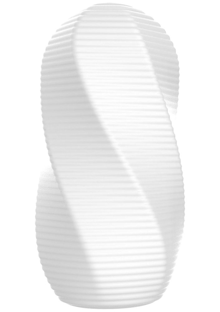 Masturbator średni ToyJoy HERO Swirl biały