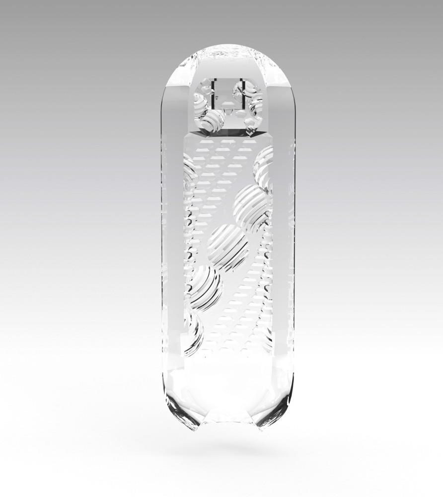 Masturbator Tenga Spinner Beads przezroczysty 13 cm
