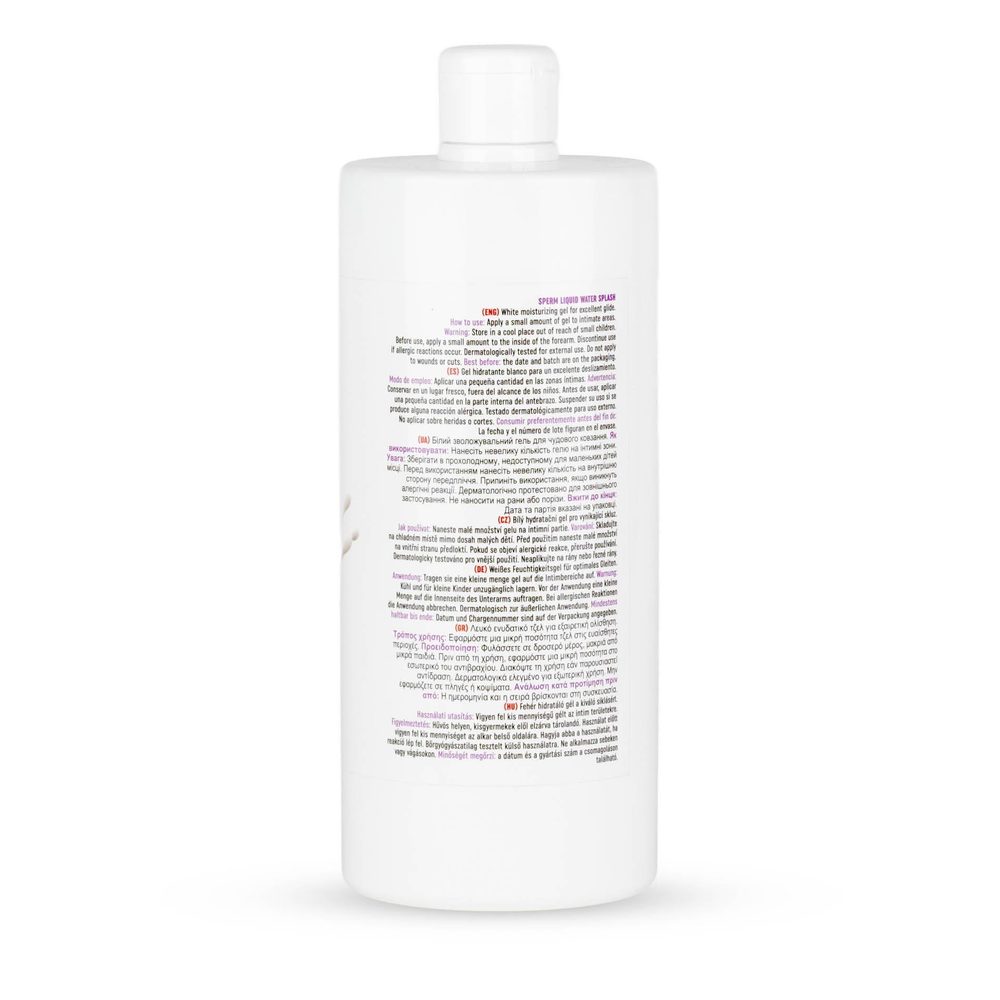 Żel intymny MyLove imitujący spermę biały 1000 ml