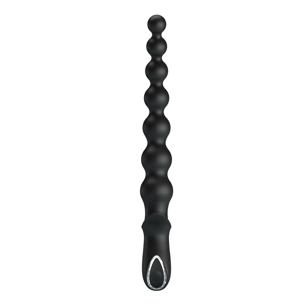Pręt analny wibrujący Pretty Love Dedron czarny 25 cm USB