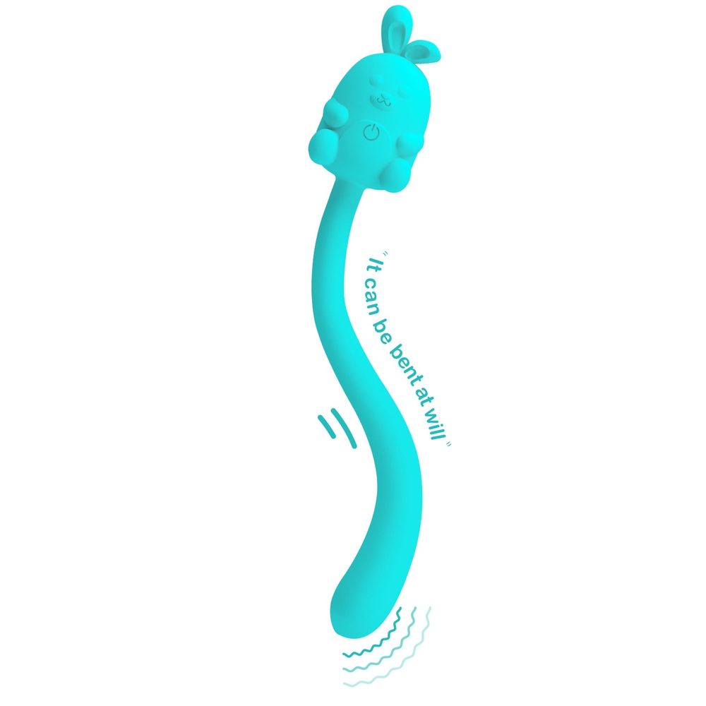 Stymulator łechtaczki Cute Bunny Pretty Love silikonowy 7 wibracji USB