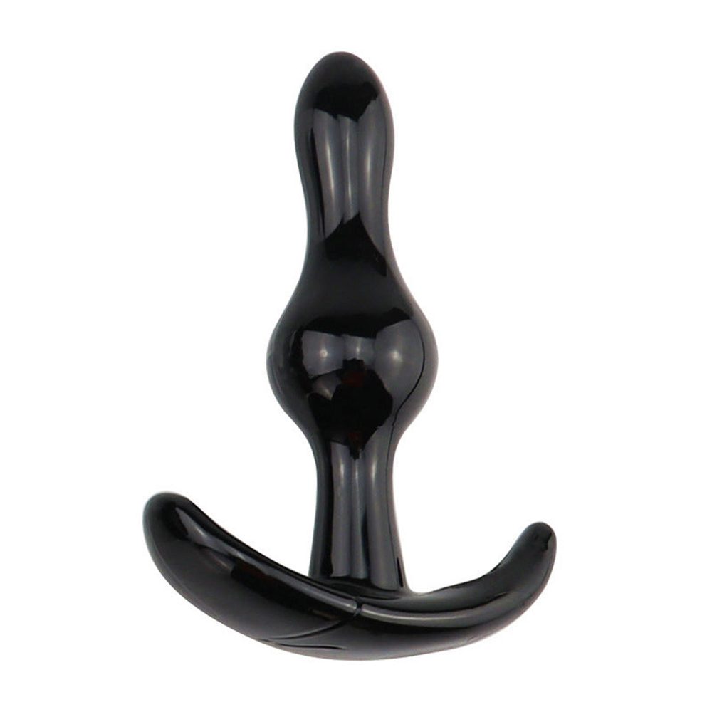 Korek analny Lovesecret Sensual T Plug 01 czarny 8,5 cm