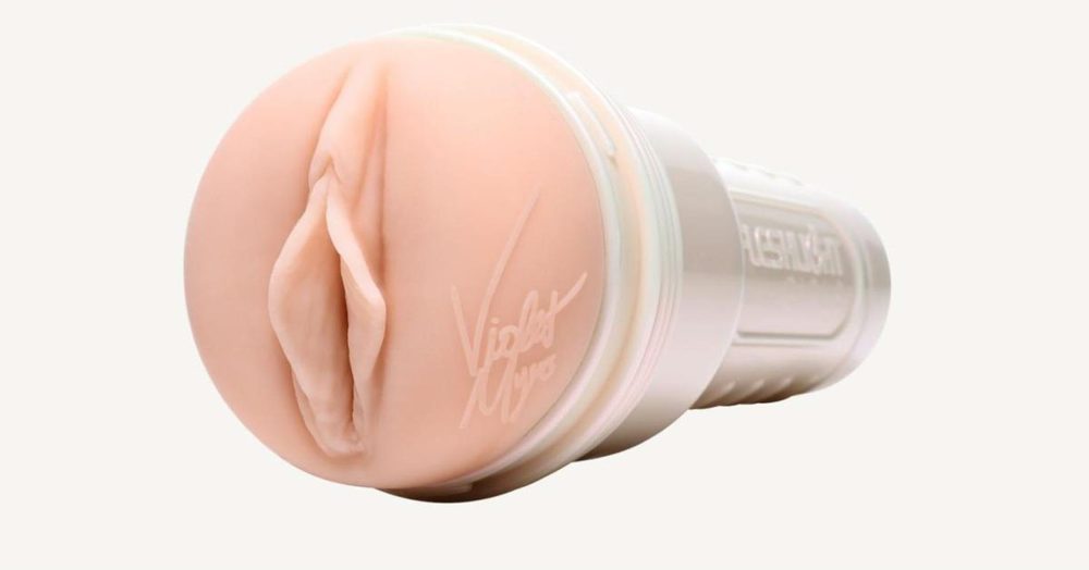 Masturbator Fleshlight Violet Myers beżowy 25 cm