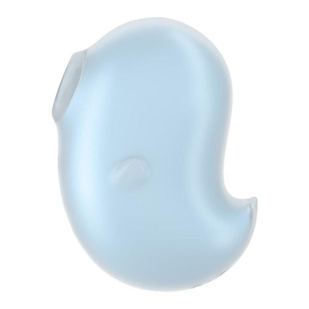 Stymulator łechtaczki Satisfyer Cutie Ghost niebieski USB wodoodporny