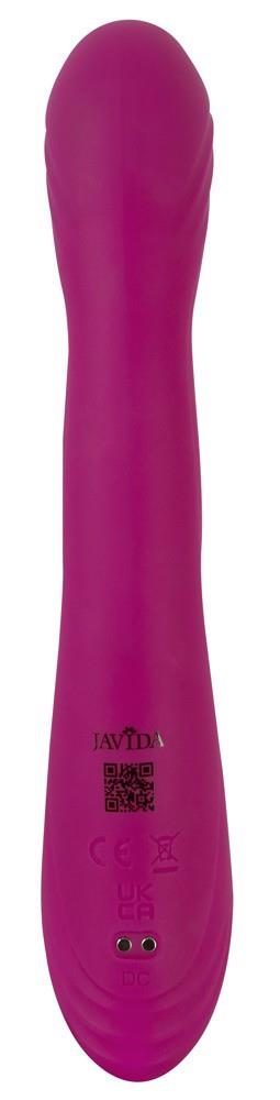 Wibrator króliczek Javida 2F squirt silikonowy USB 22,5 cm