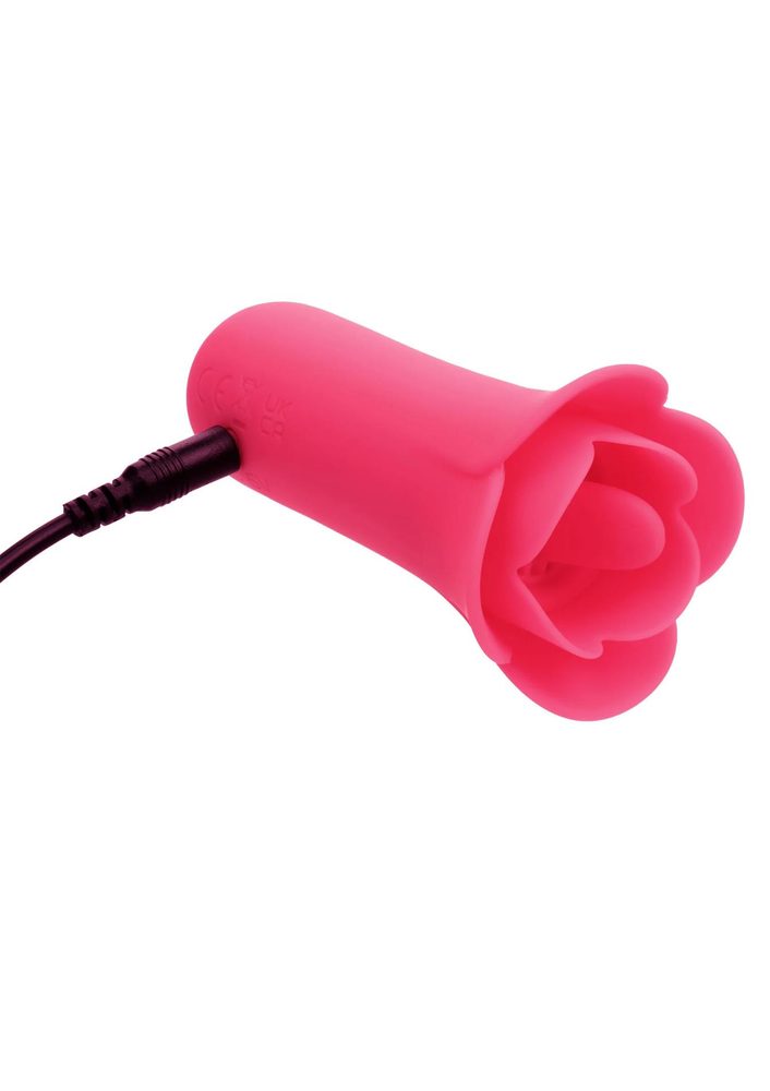 Stymulator łechtaczki Calexotics Lily Licker Mini różowy USB 9,5 cm