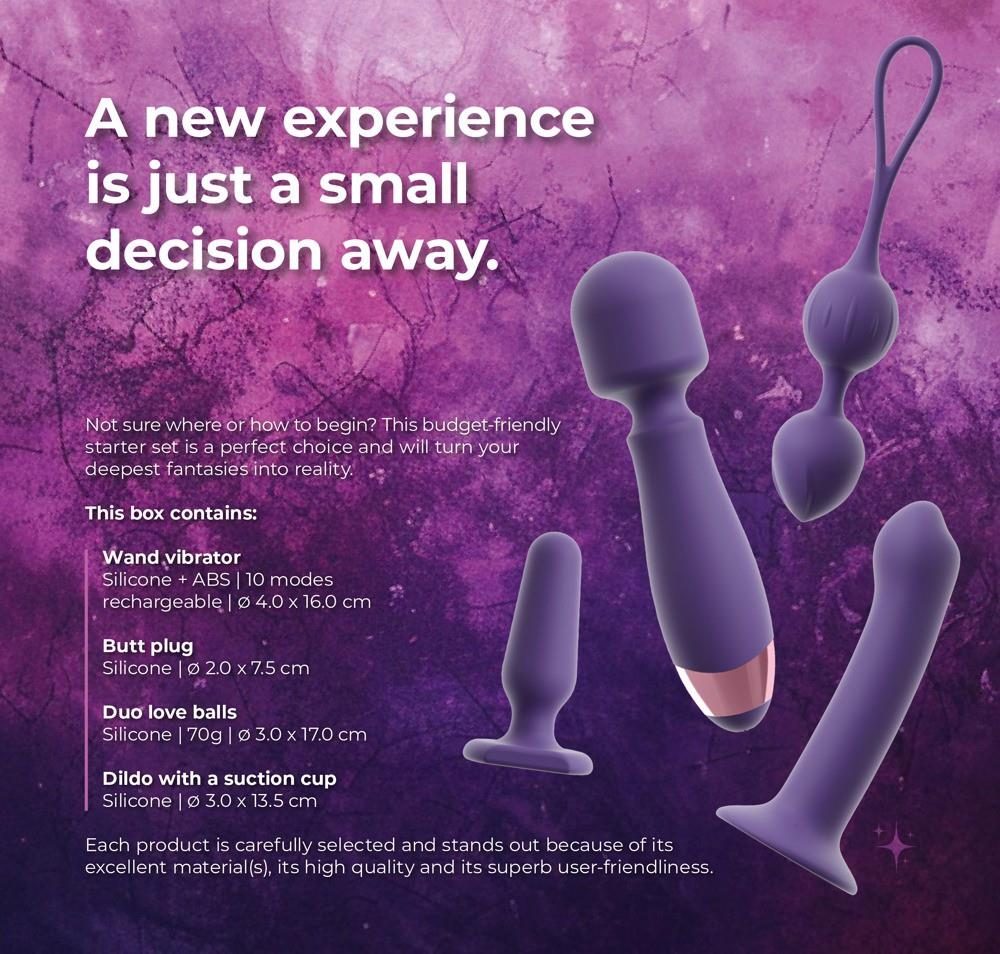 Zestaw silikonowy Magic Shiver Feminine USB