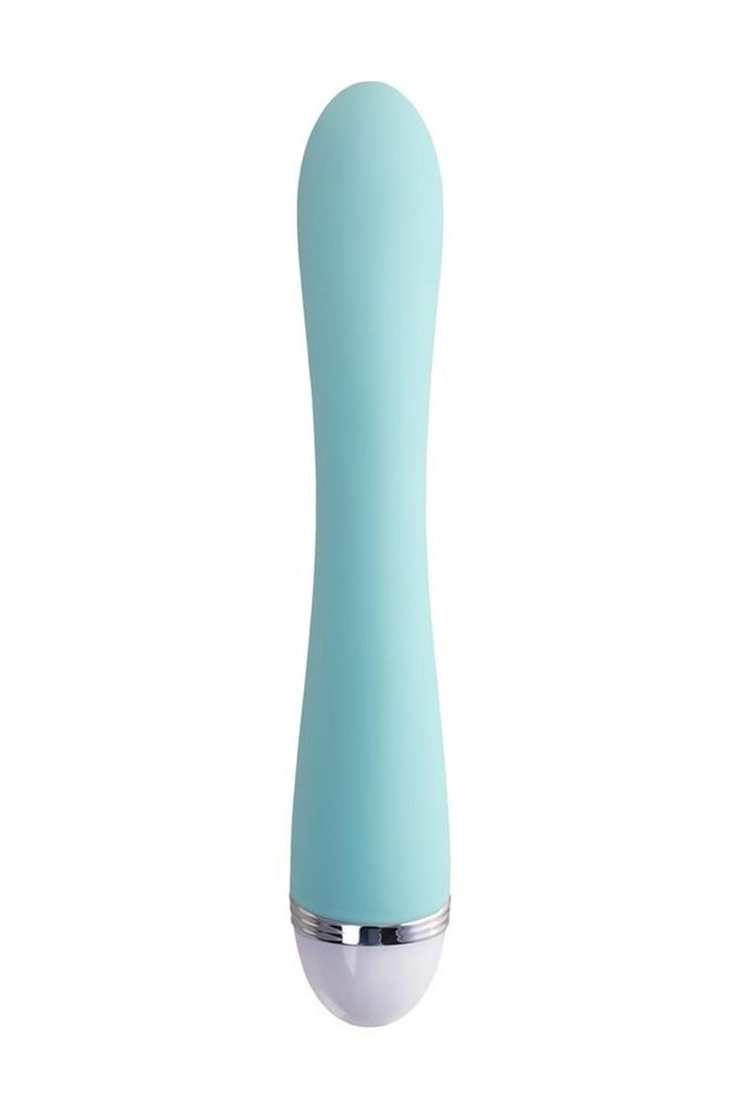 Wibrator króliczek Flovetta Iris silikonowy miętowy USB 22 cm