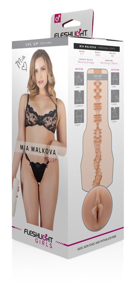 Realistyczny masturbator Fleshlight Girls Mia Malkova Lvl Up 25 cm