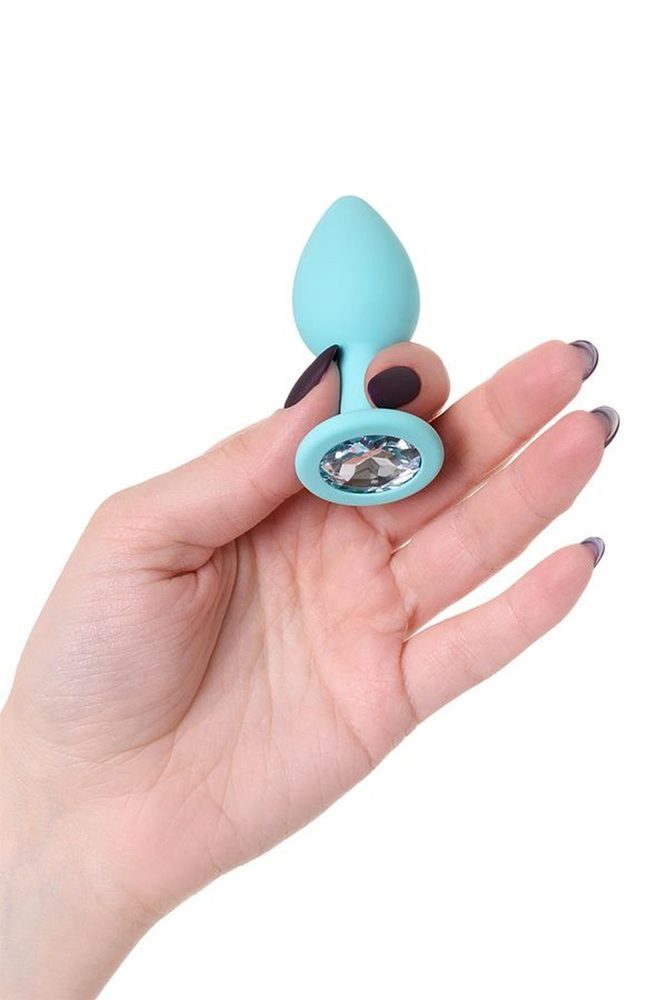 Korek analny miniaturowy ToDo Brilliant niebieski