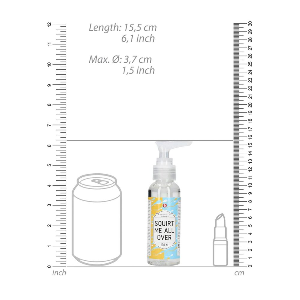 Lubrykant na bazie wody S-Line Squirt Me All Over 100 ml