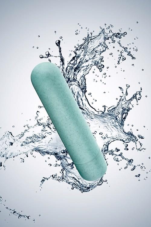 Wibrator mini Gaia Eco Bullet Blush aqua PLA 1,2 cm AAA