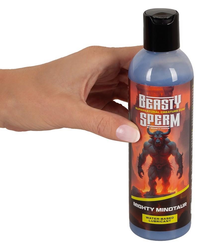 Lubrykant Beasty Cocks Sperm Mighty Minotaur szaro niebieski 250 ml