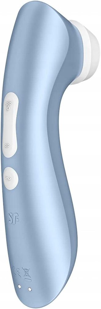 Bezdotykowy stymulator łechtaczki Satisfyer Pro 2+ niebieski USB