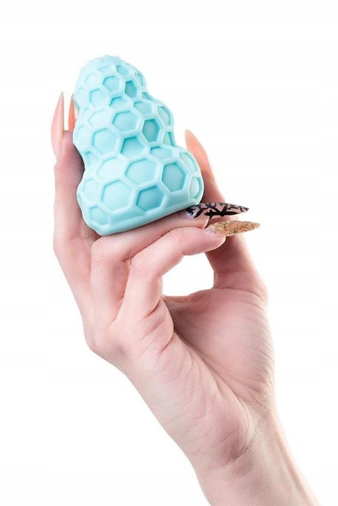 Kieszonkowy masturbator TOYFA A Toys pośladkowy niebieski 8 cm