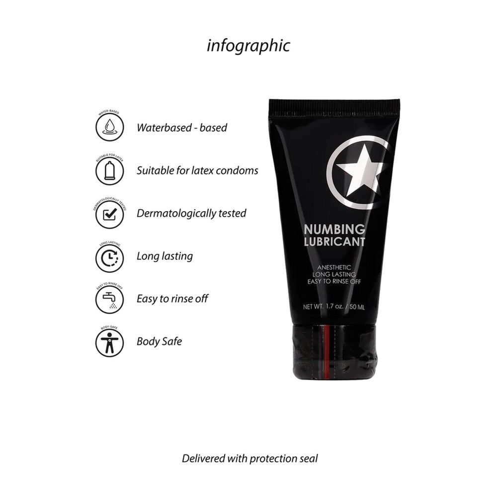 Lubrykant znieczulający Ouch na bazie wody 50 ml