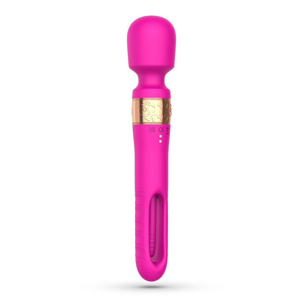 Masażer wibracyjny Crushious Big Ben dualny USB 25,9 cm