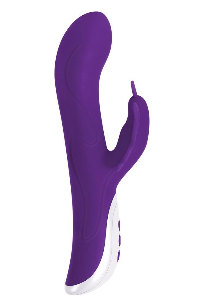 Wibrator punktu G Evolved Twirly Butterfly silikonowy USB 23 cm