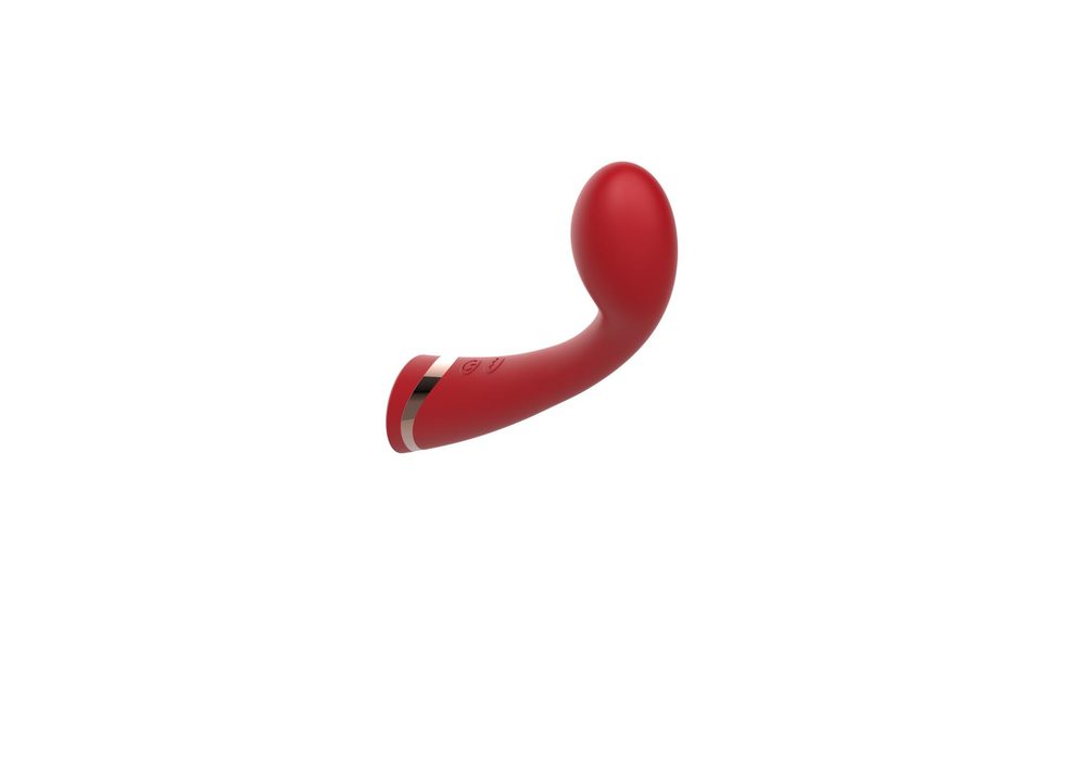 Wibrator punktu G B Series Cute czerwony silikonowy USB