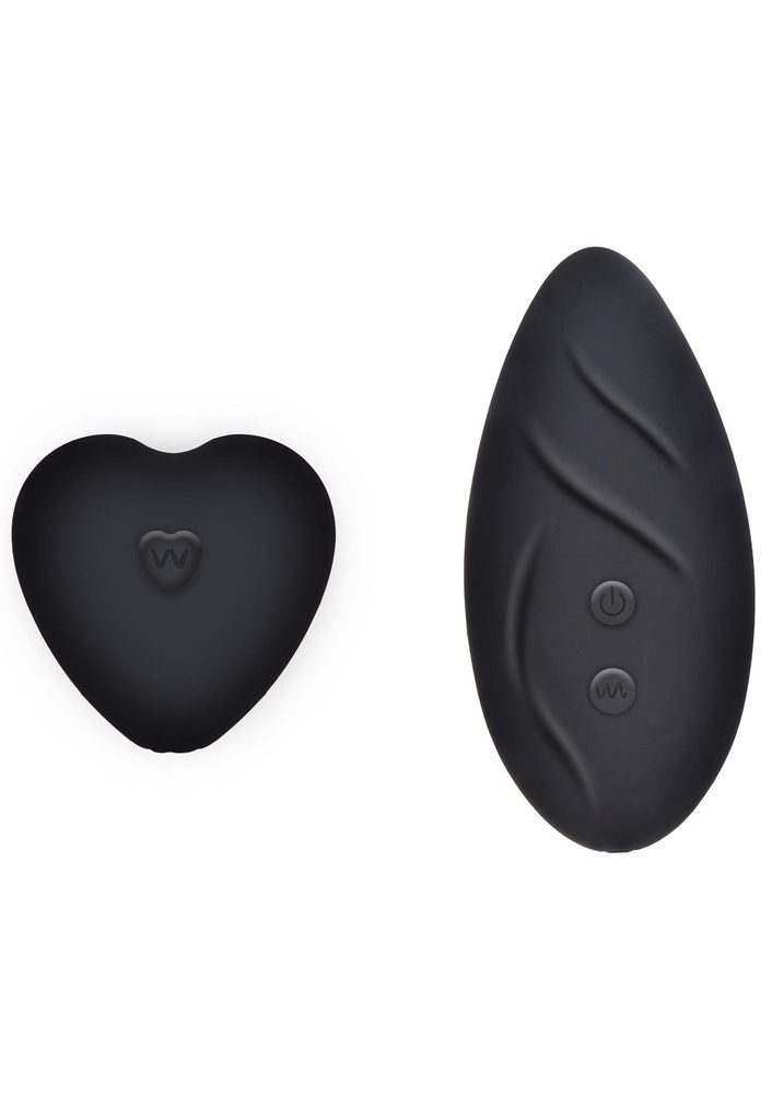 Stymulator do majteczek ToyJoy Angel czarny z pilotem USB