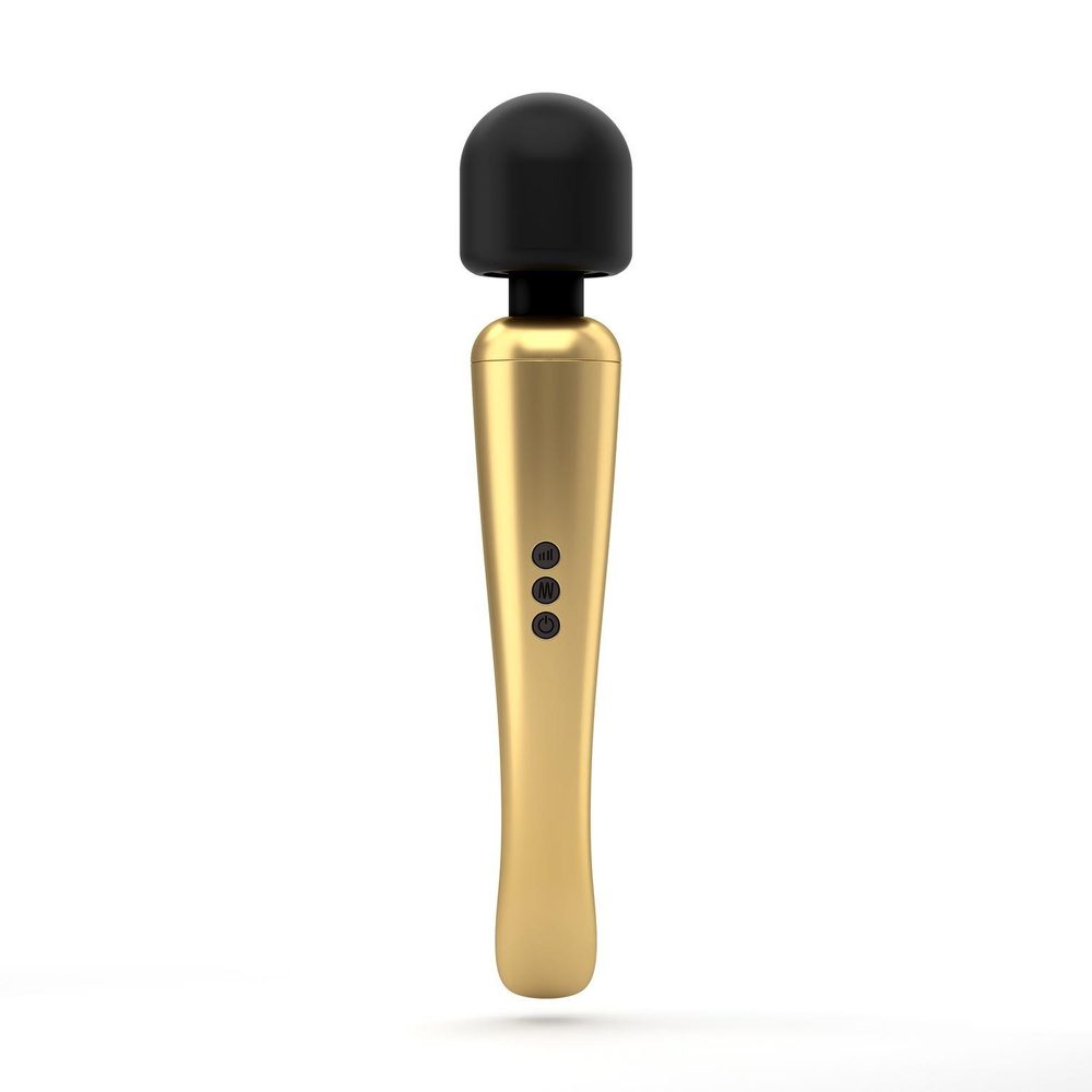 Masażer wibracyjny Dorcel Megawand złoty USB 29 cm