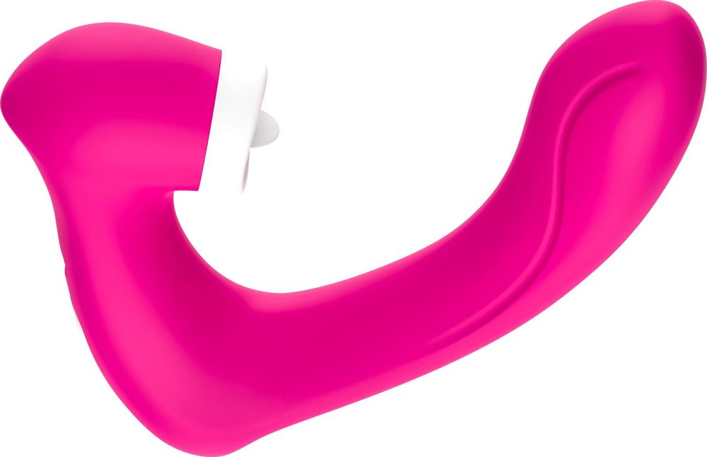 Stymulator silikonowy B Series Joy różowy USB 22 cm