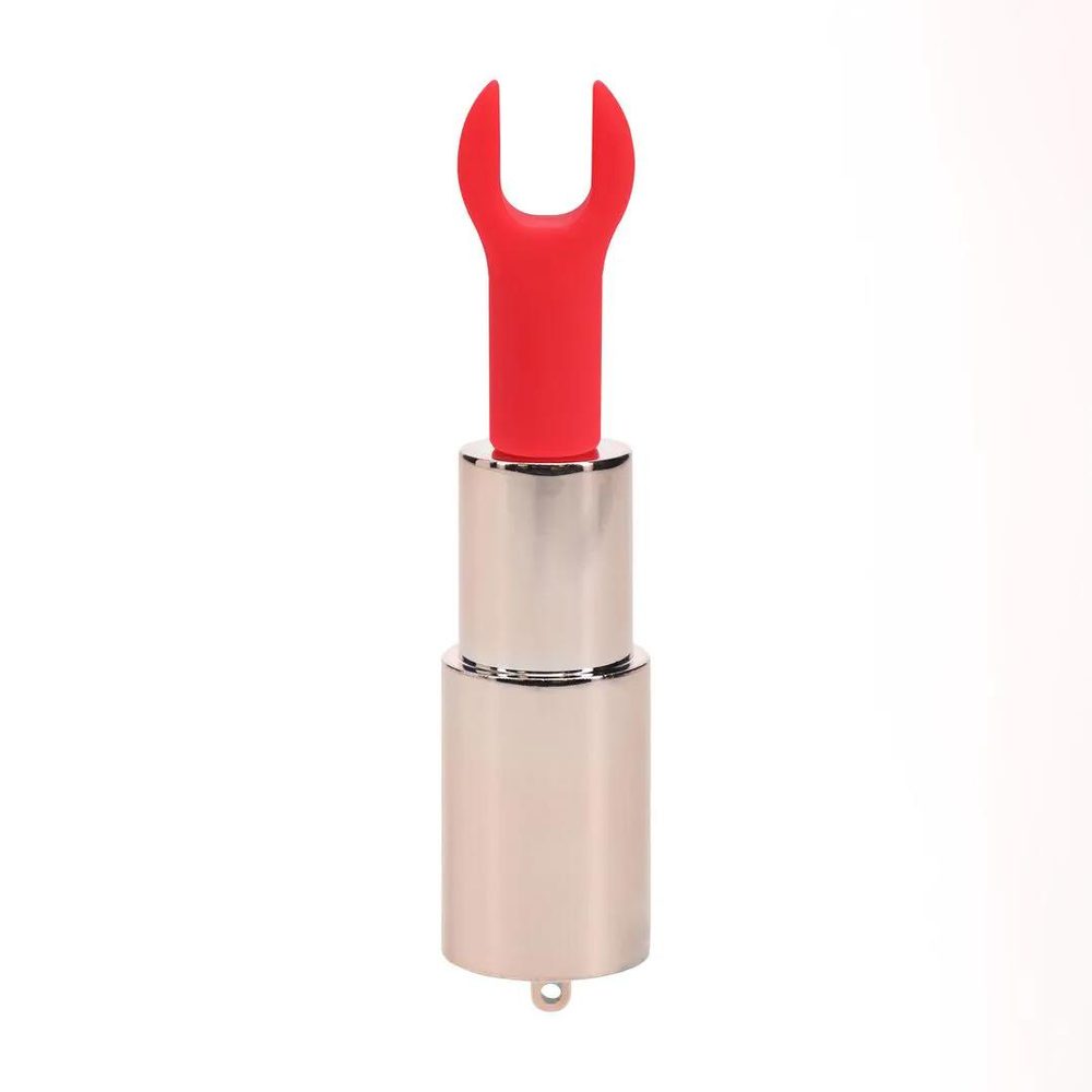 Mini wibrator szminkowy Loveline Candy różowy USB
