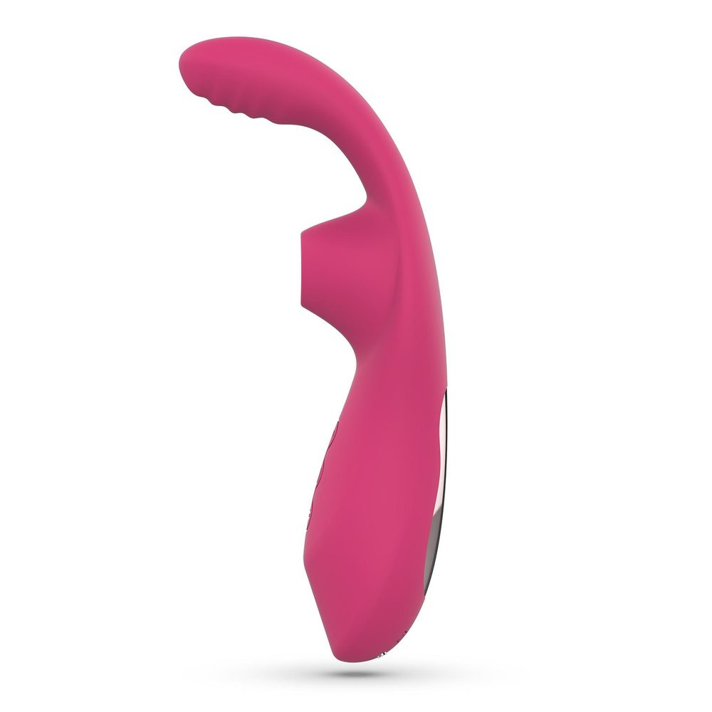 Wibrator punktu G ssący Crushious Cyrano silikonowy USB 18cm