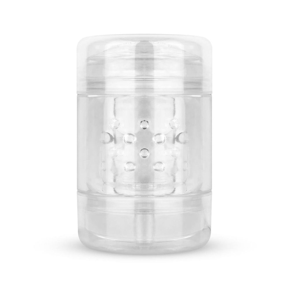 Masturbator dwustronny transparentny FPPR 11 cm