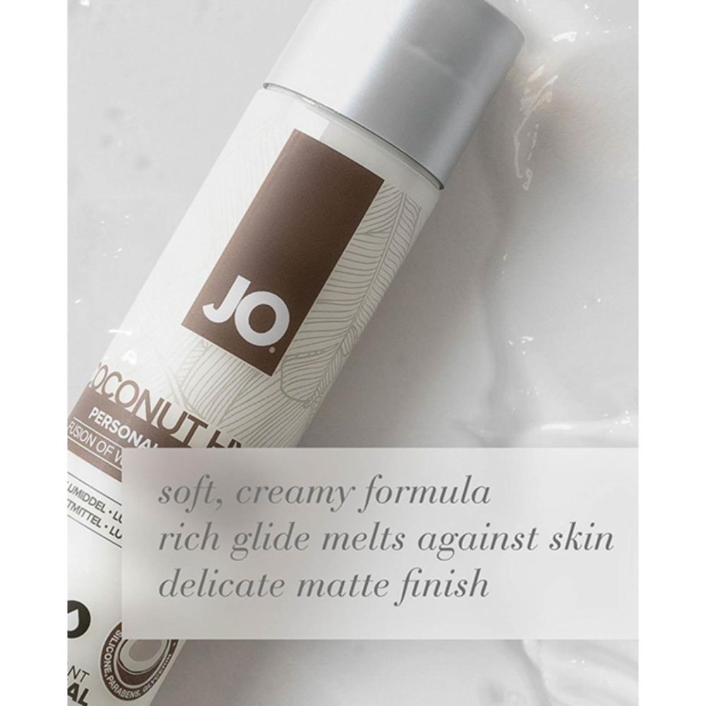 Lubrykant hybrydowy kokosowy JO 60 ml biały