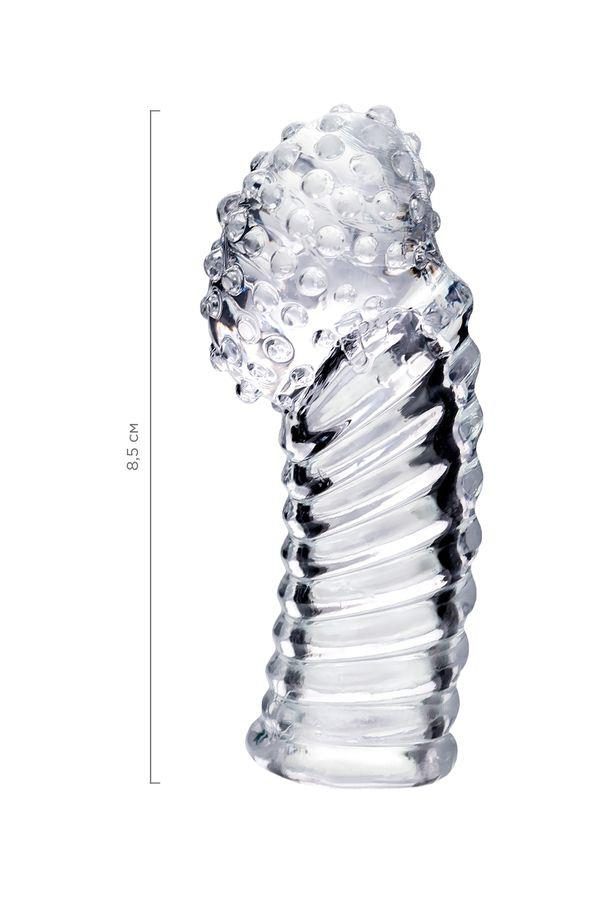 Przedłużka silikonowa A Toys Dale transparentna 8,5 cm