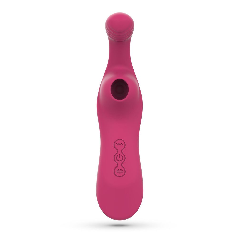 Wibrator punktu G ssący Crushious Cyrano silikonowy USB 18cm