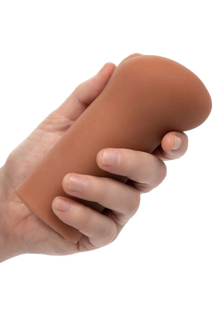Masturbator Boundless Vulva TPE karmelowy 14 cm wodoodporny