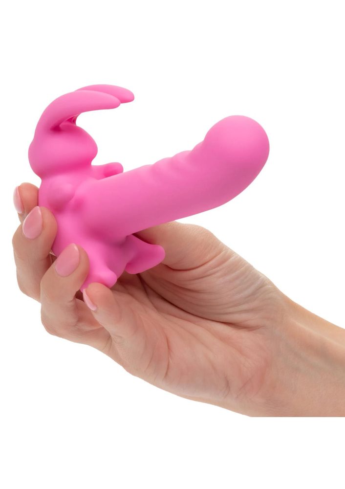 Wibrator króliczek Calexotics Bunny Dreams różowy USB 11,5 cm